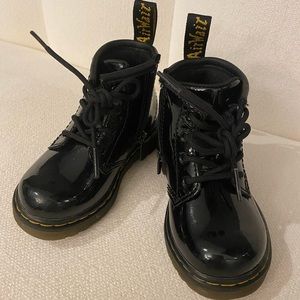 Dr. Martens Kid's Collection 1460 Toddler Brooklee Boot, size 6
